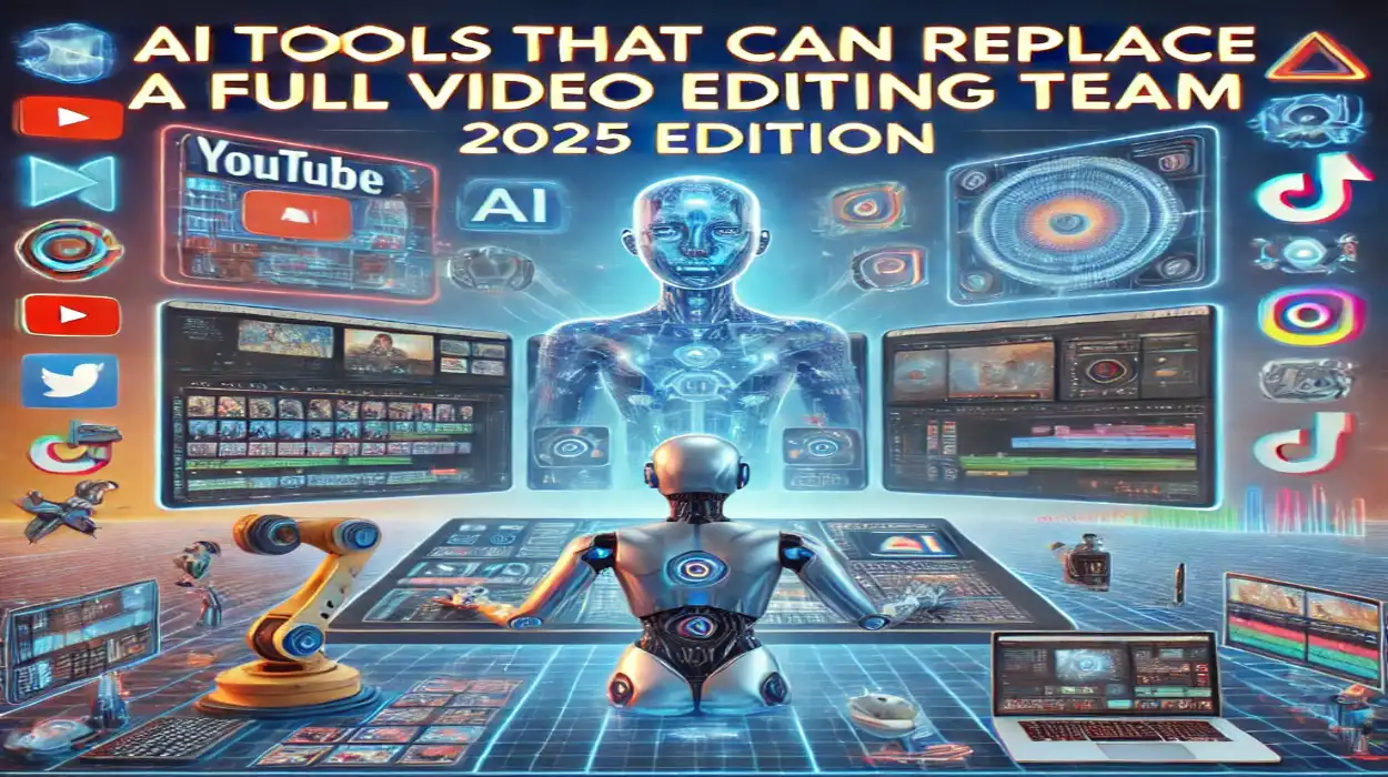 AI Tools That Can Replace a Full Video Editing Team (2025 Edition)