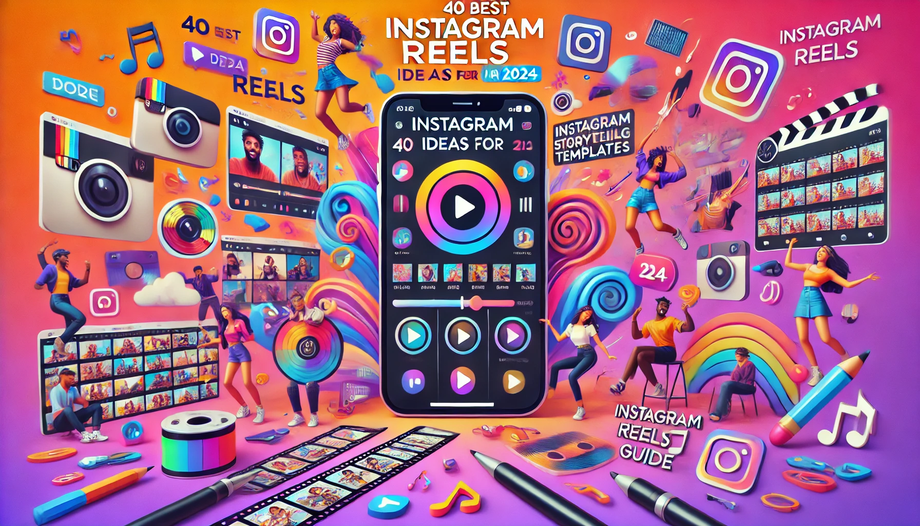 40 Best Instagram Reels Ideas and Templates for 2025 | Instagram Reels Guide